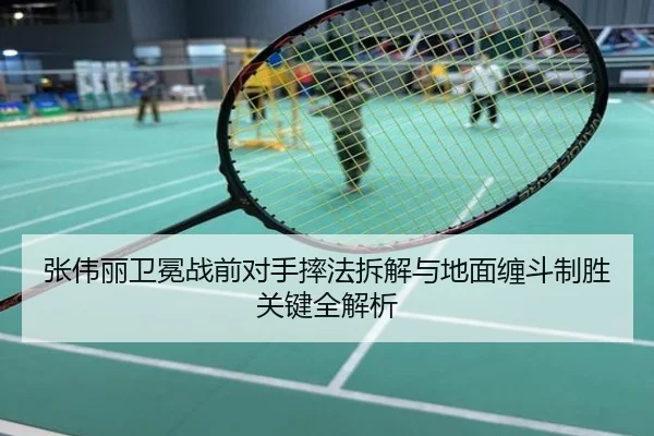 张伟丽卫冕战前对手摔法拆解与地面缠斗制胜关键全解析